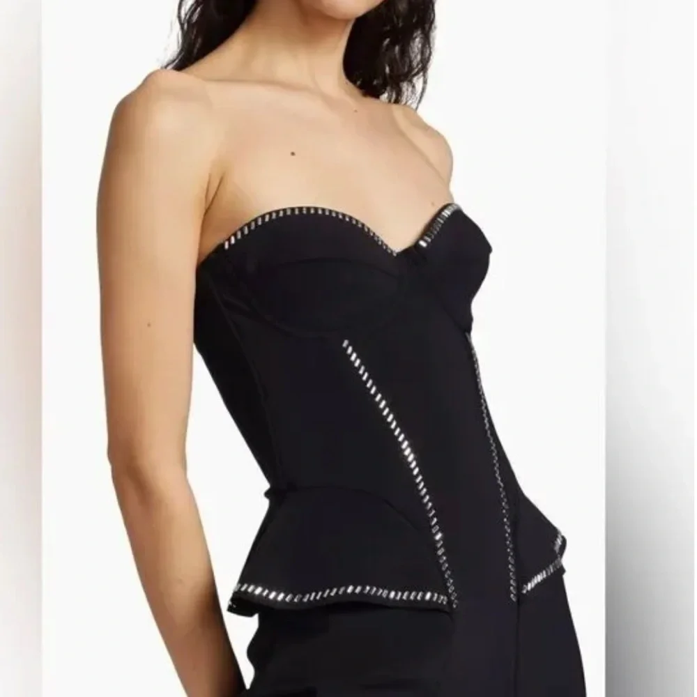 Chiara Boni La Petite Robe Terenzia Strapless Dress size 40/US 4 NWT - Picture 4 of 8